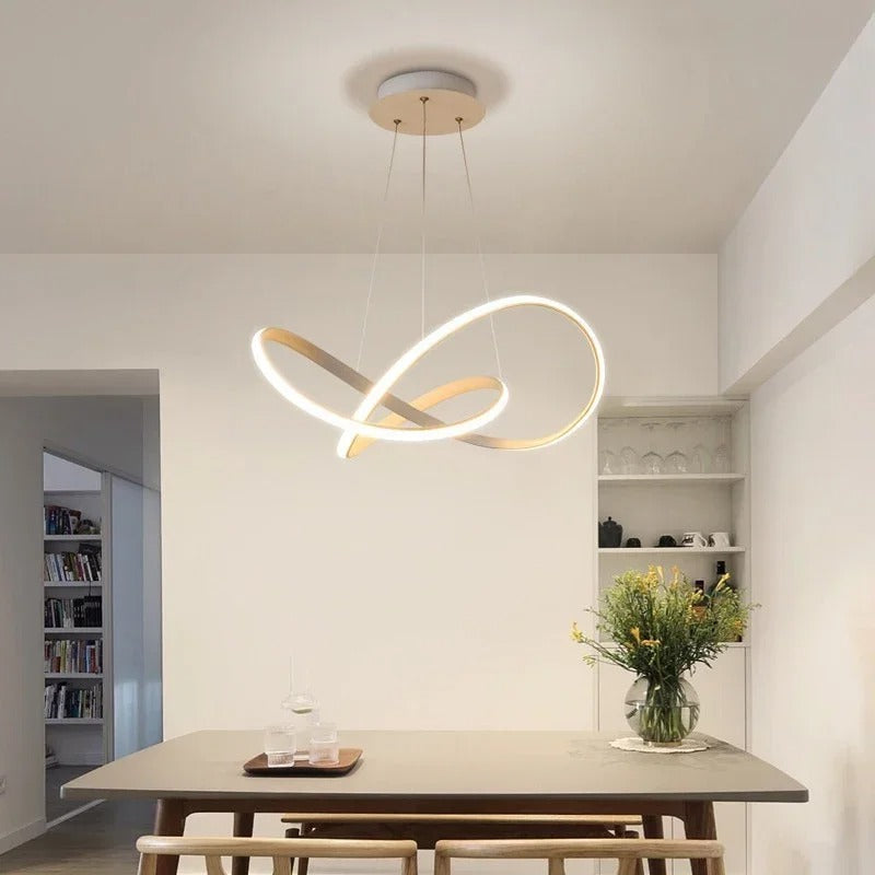 CloverGlow – Moderne Scandinavische Hanglamp met Klaverdesign