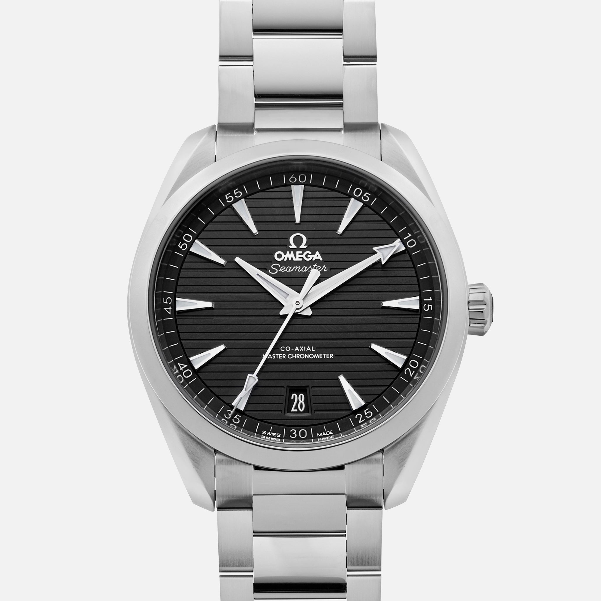 Seamaster Aqua Terra 150M Co-Axial Master Chronometer 41mm Black Dial On Bracelet(1:1 replica) - Top club