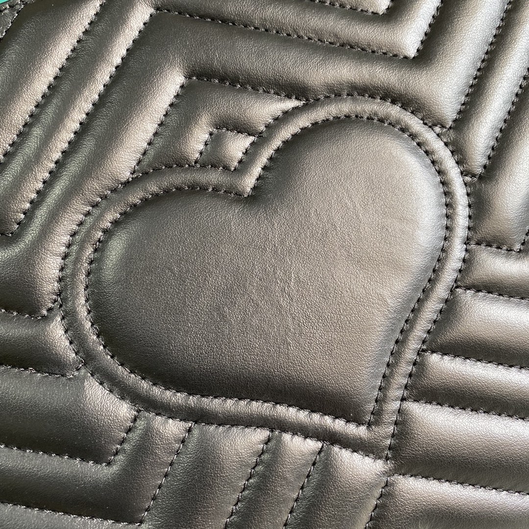 Replica Gucci Marmont Leather Pouch1:1High-quality replica