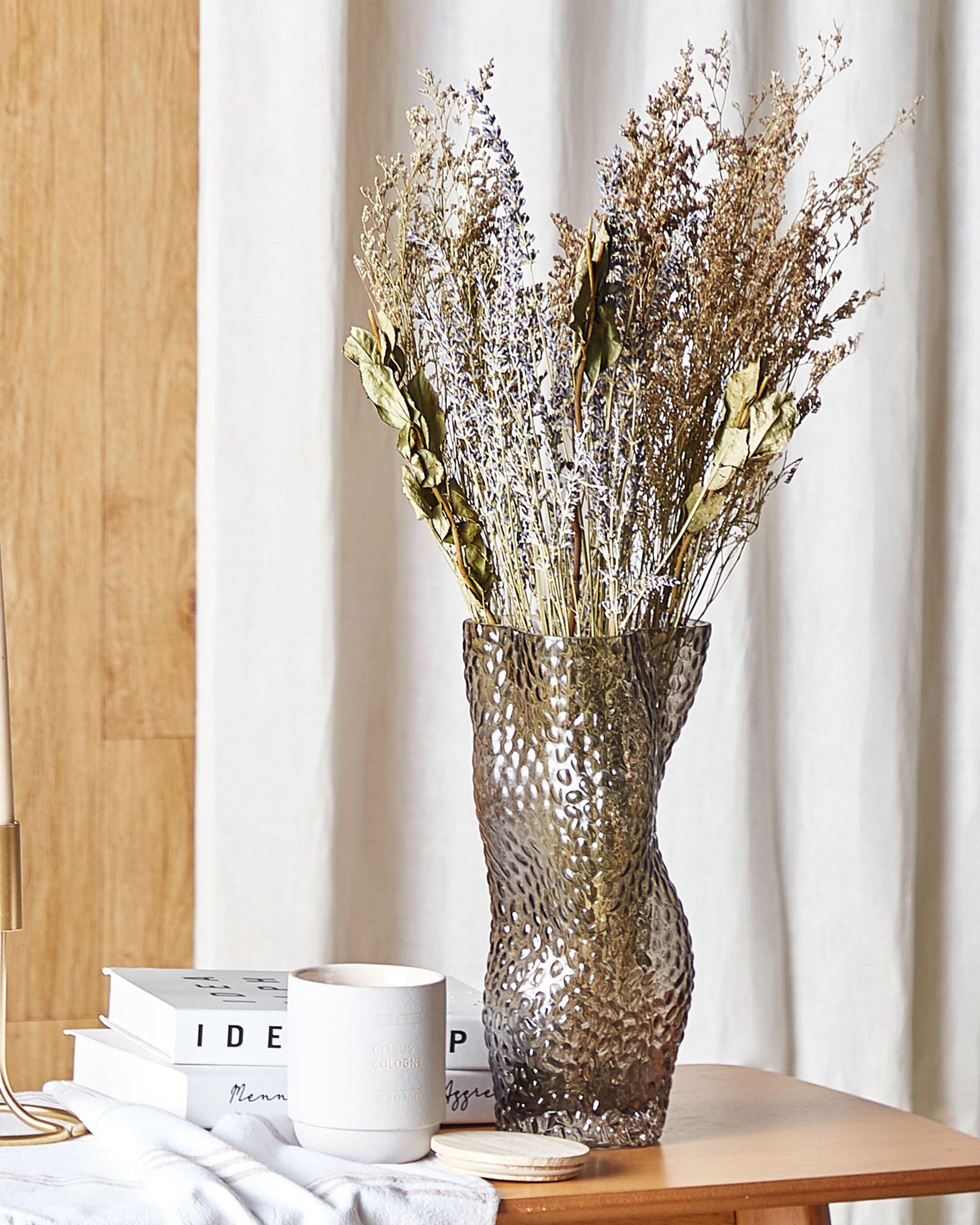 Dried Flower Bouquet NAWARRA 70 cm Natural