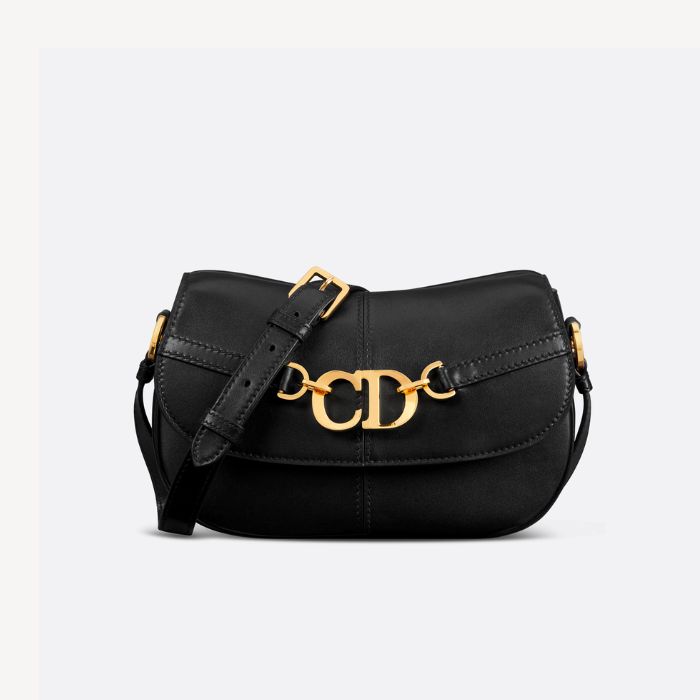 Dior Small CD Besace Bag Black For Women 9.5in/24cm M9380UBGQ_M9001:1High-quality replica