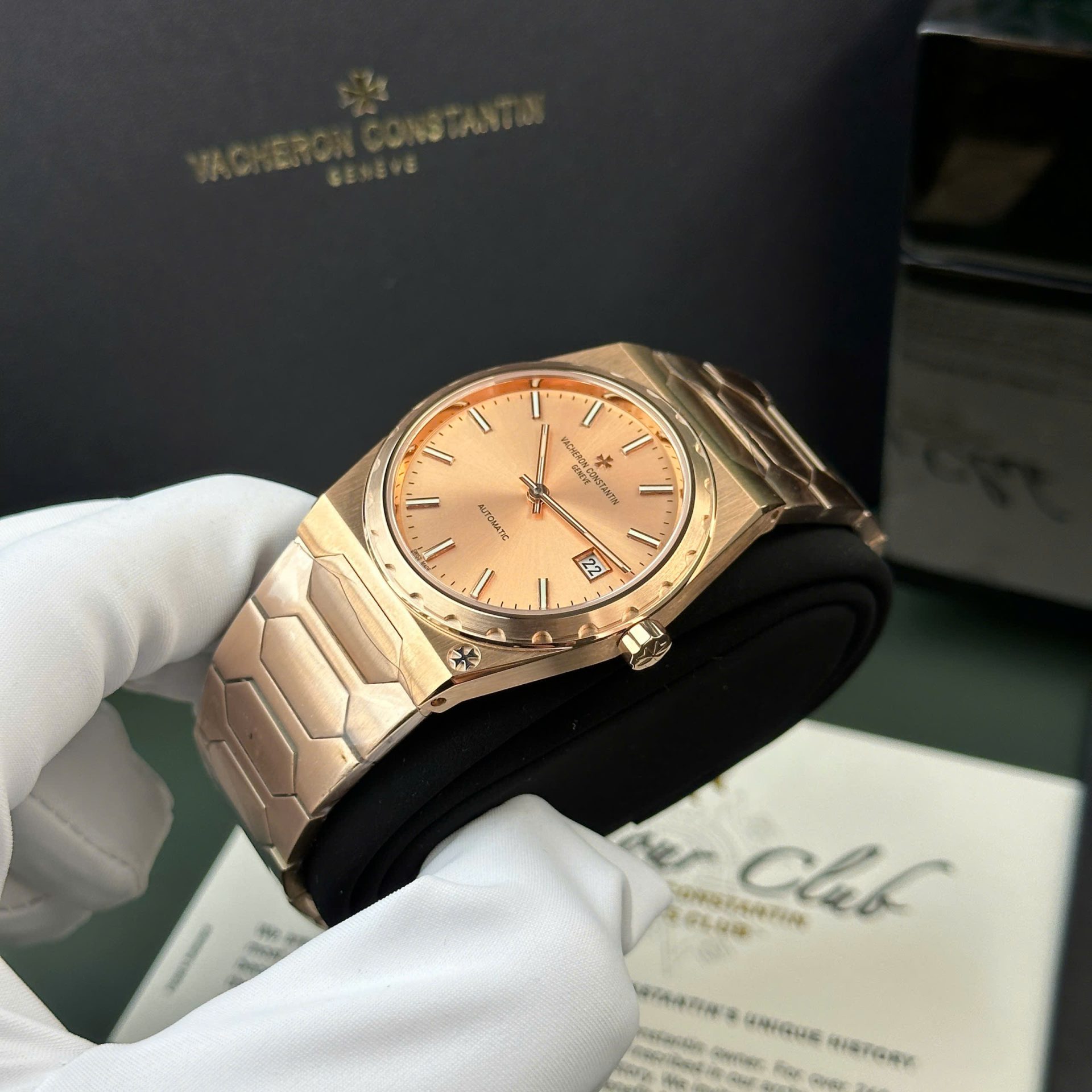 Vacheron Constantin Historiques 222 Replica Watch Rose Gold 8F Factory 37mm - Top club