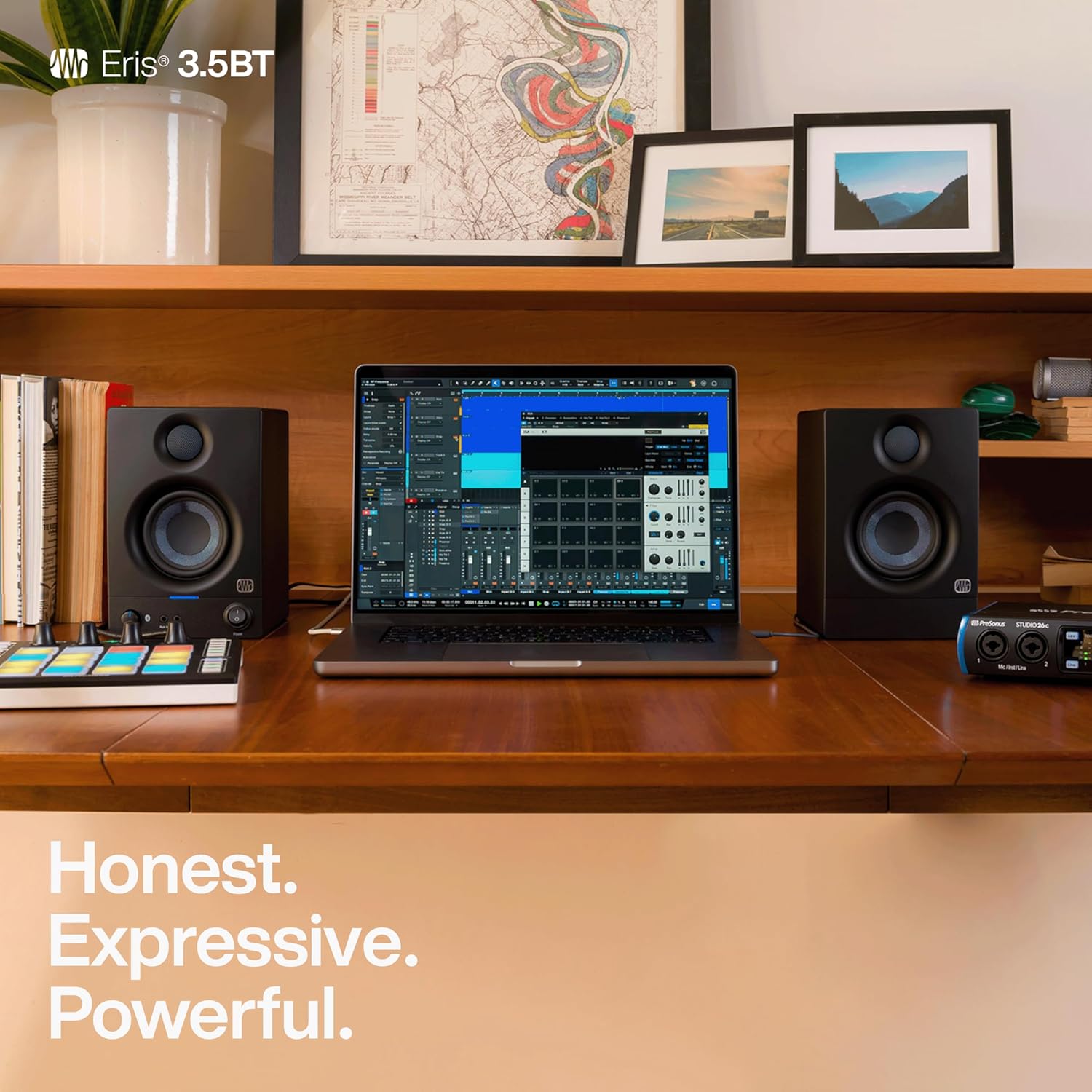 PreSonus Eris 3.5BT Studio Monitors, Pair — 3.5