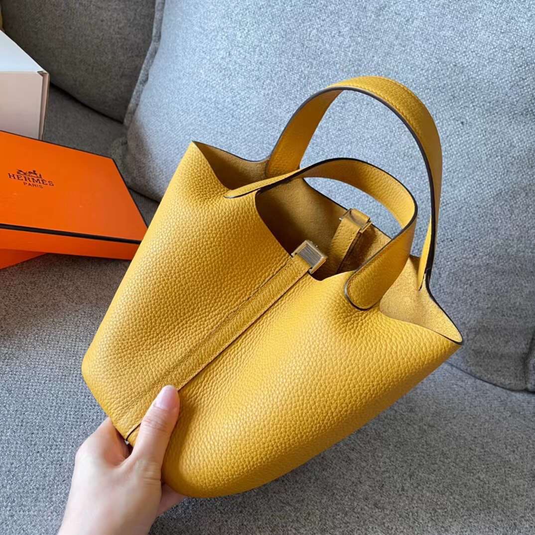 Hermès Picotin Leather 18cm Bag1:1High-quality replica