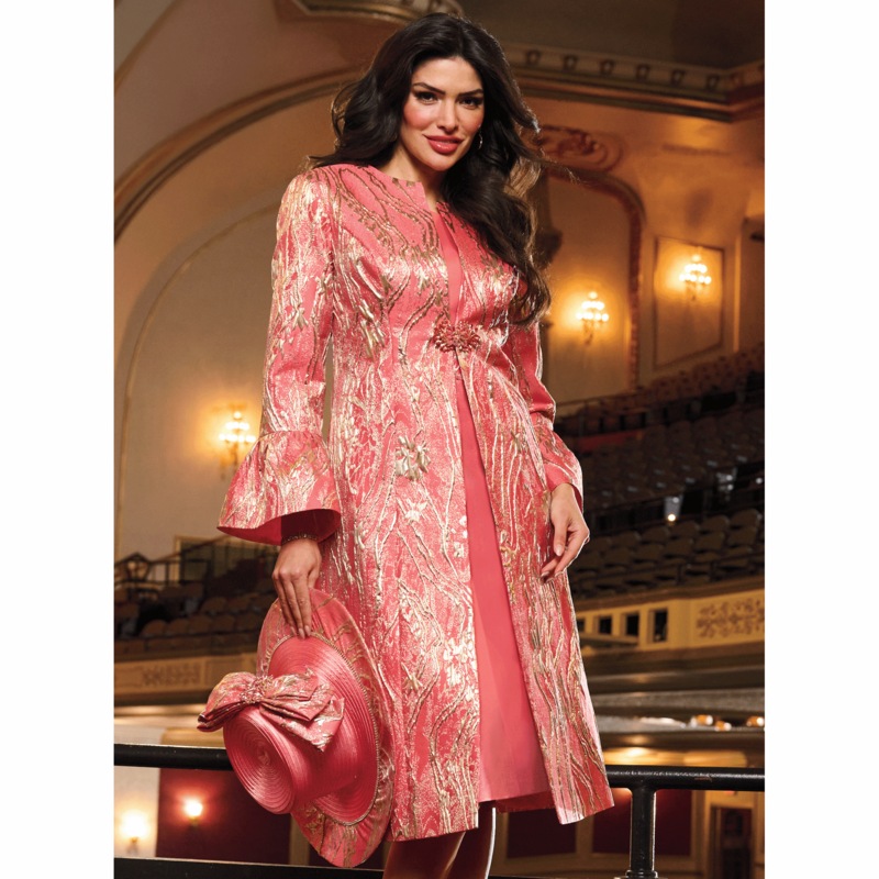 Georgia Jacquard Jacket Dress and Hat - MIDNIGHT VELVET CATALOG