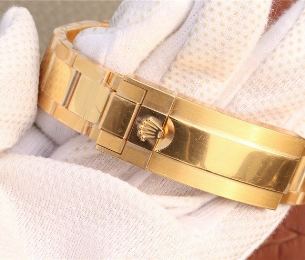Replica Rolex Submariner 116613 LB Noob YG Wrapped Blue Dial YG Wrapped Bracelet Eta2836 - Top club