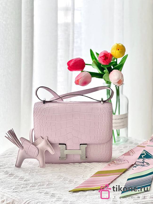 Hermes Constance 19 Pink
