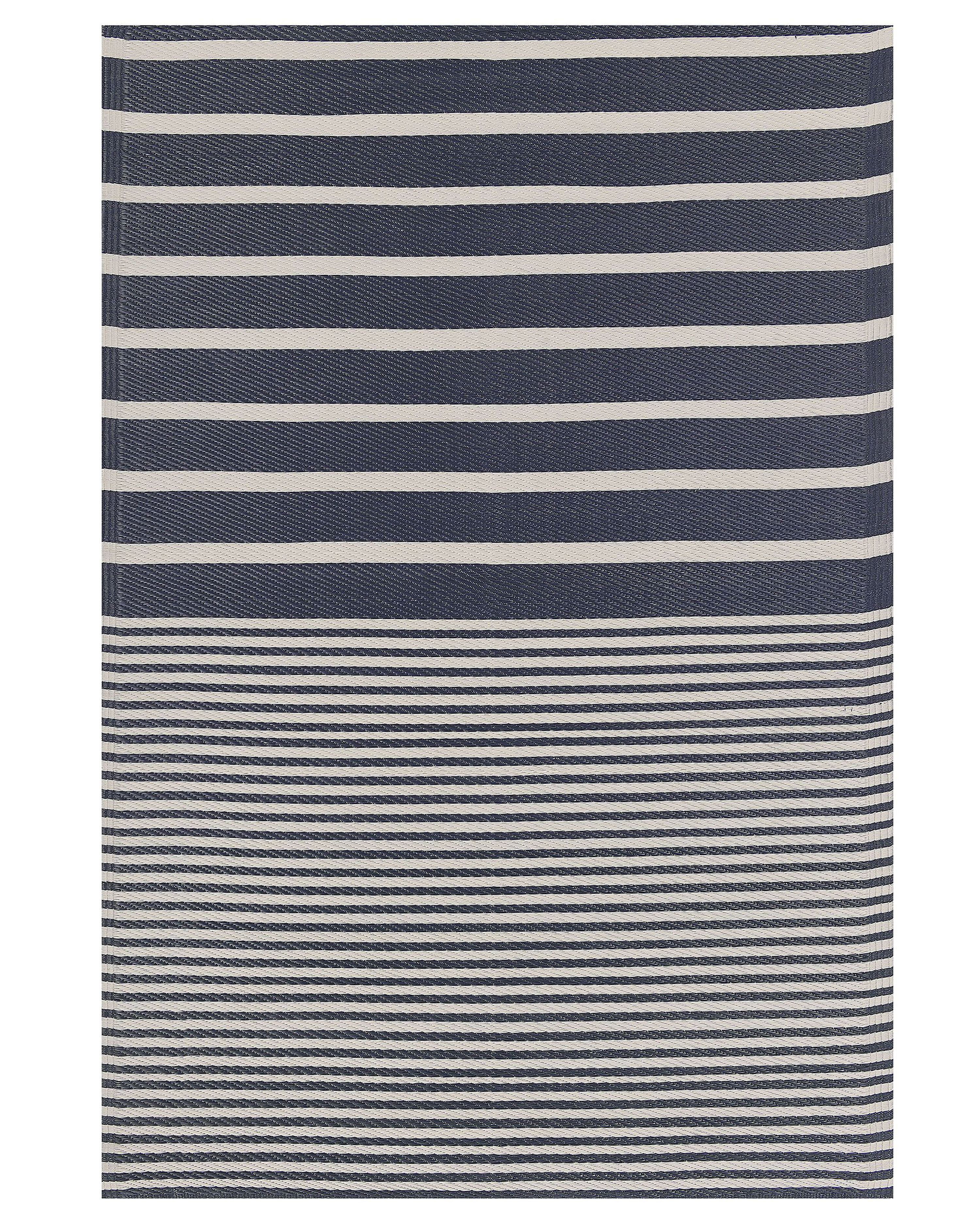 Outdoor Rug HALDIA Dark Blue 120 x 180 cm