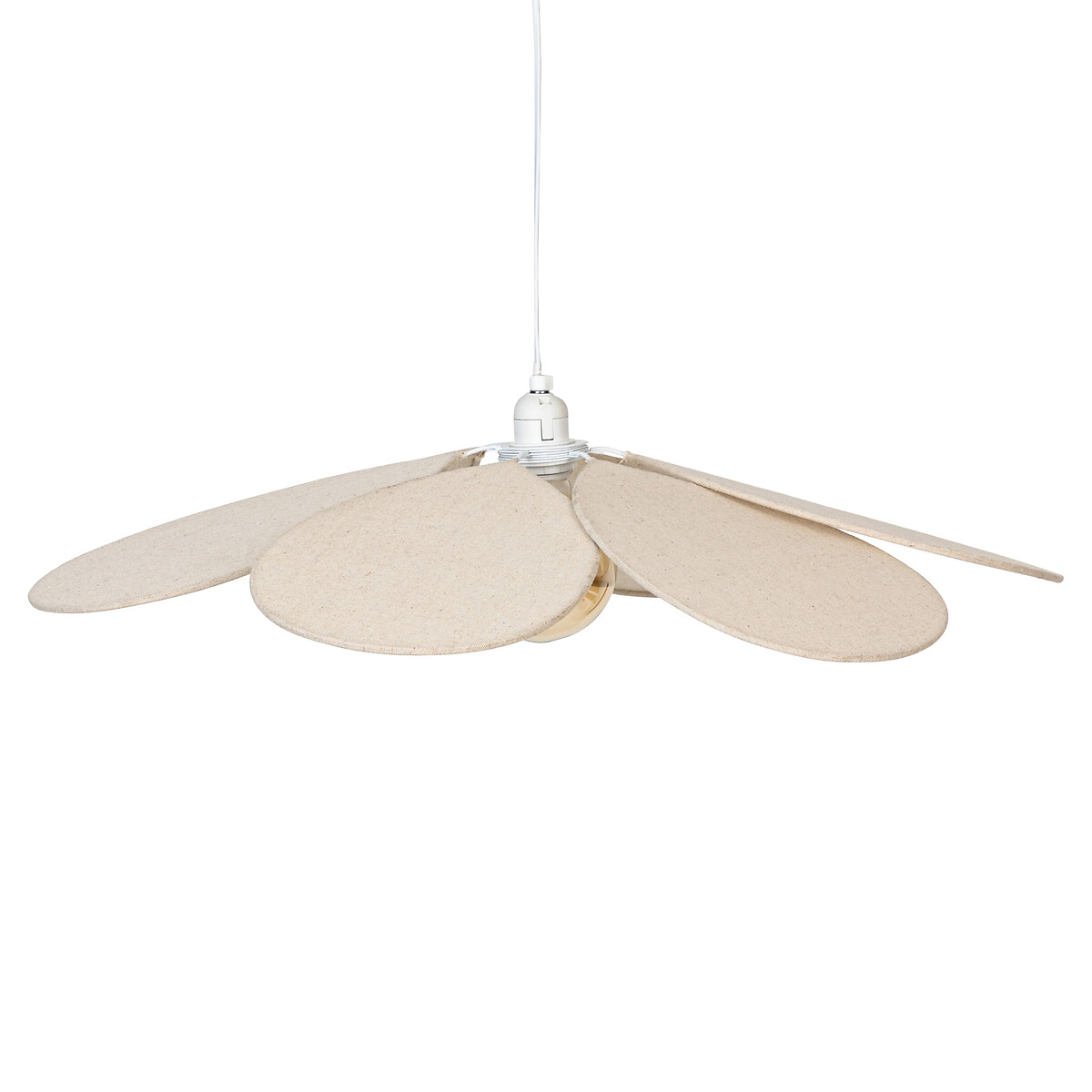 Petal pendant light "Naya" Beige, &Oslash; 72 cm