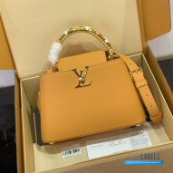 LV Capucines Mini (Taurillon Leather with Jewel-Encrusted Ha1:1High-quality replica