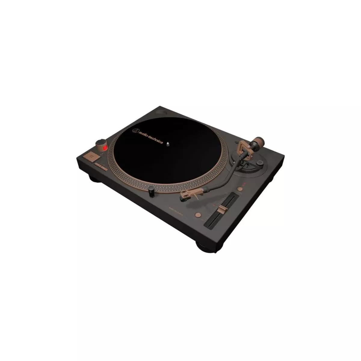 2026 Audio Technica AT-LP120XUSB-BZ Tocadiscos de transmisión directa USB, color bronce – Reproductor de vinilo de 3 velocidades con preamplificador integrado y conversión digital