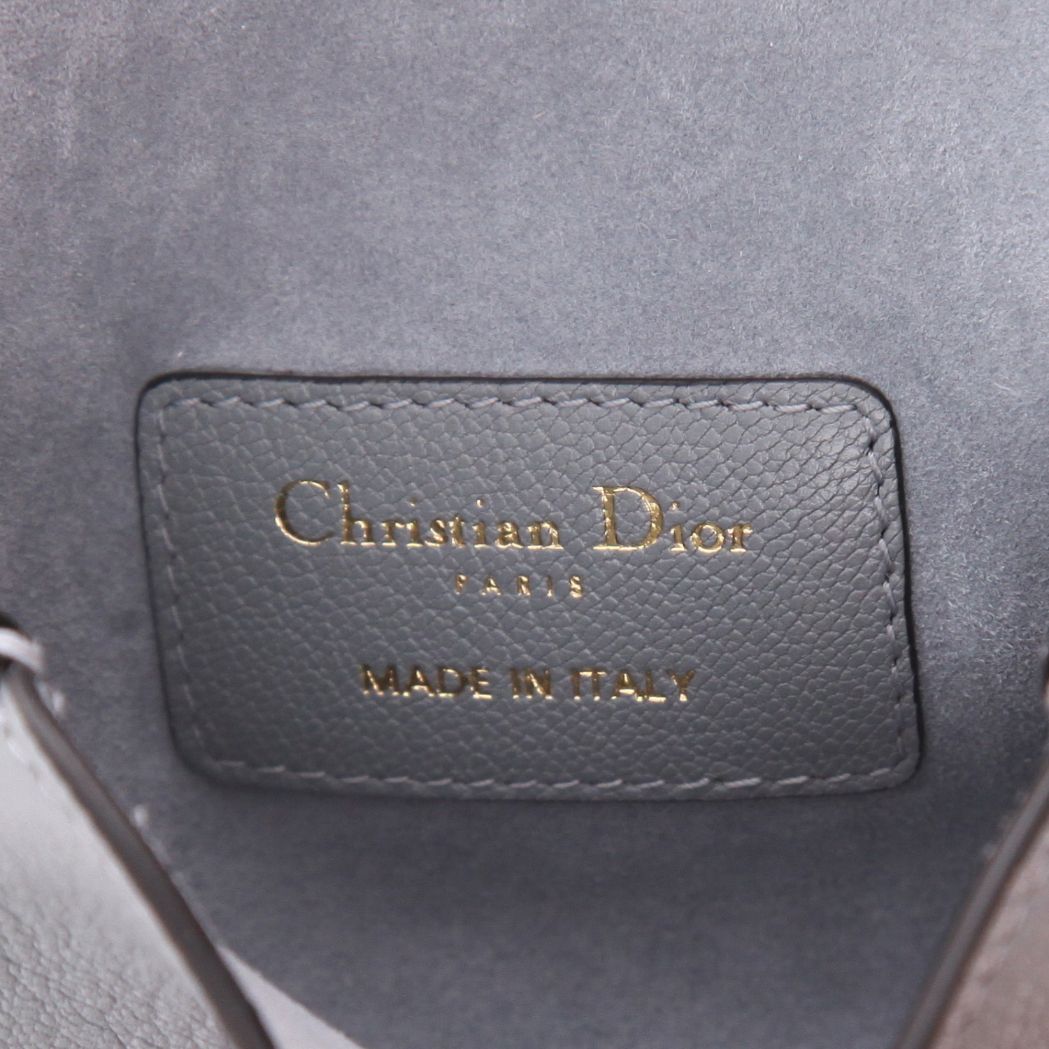 Dior Saddle micro shoulder bag in blue leather1:1High-quality replica