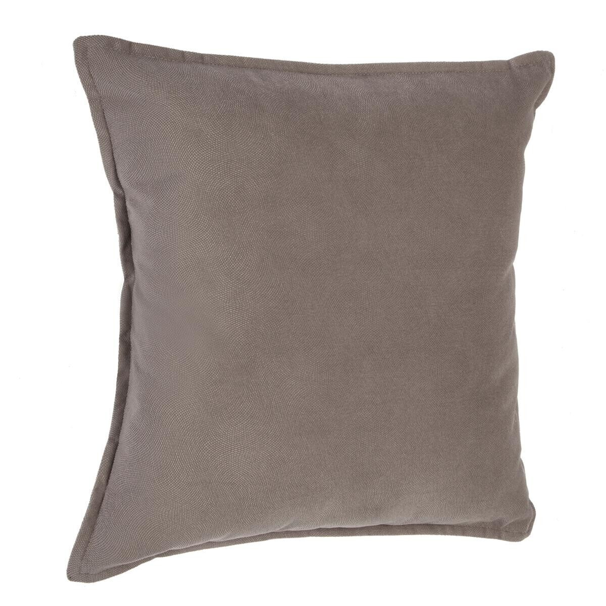 Cushion "Linah" Taupe grey, 45x45 cm