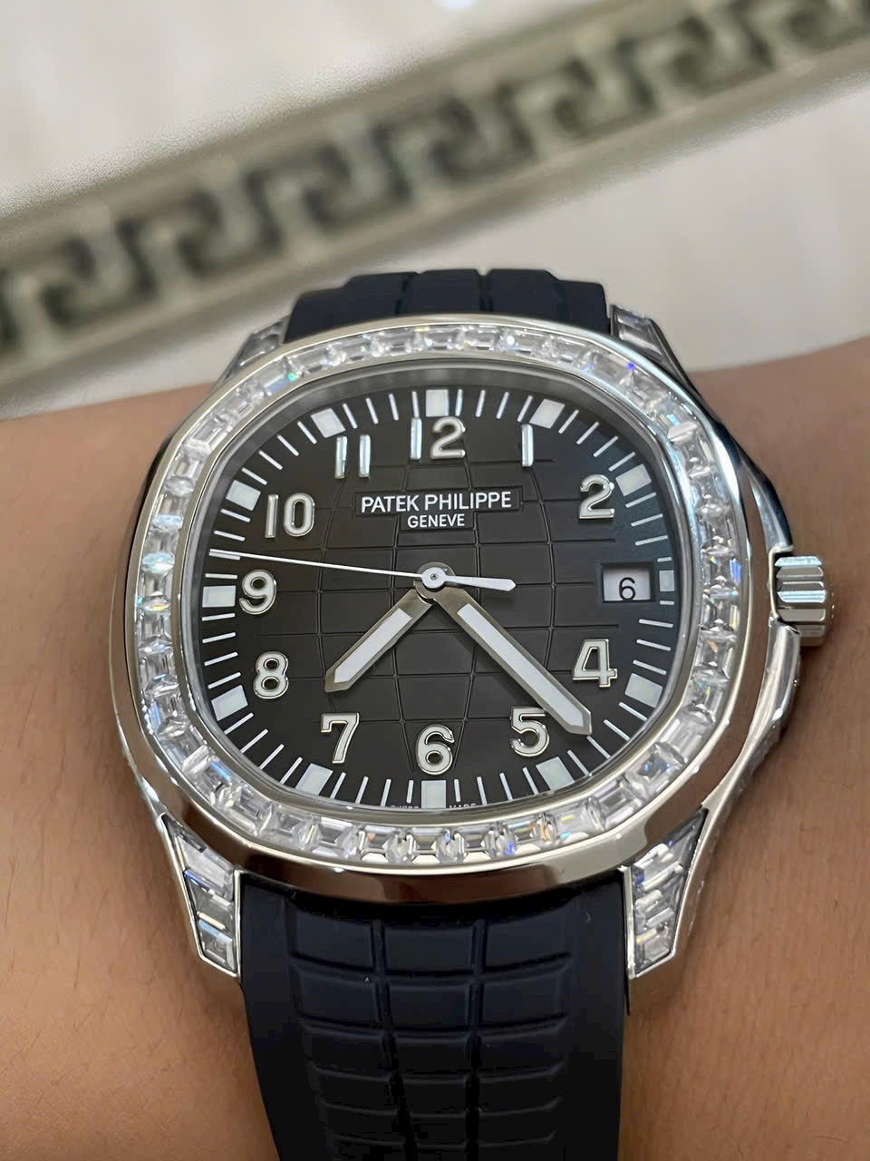 Patek Philippe Replica Watch Aquanaut 5167G Rubber Strap GR Factory 40mm - Top club