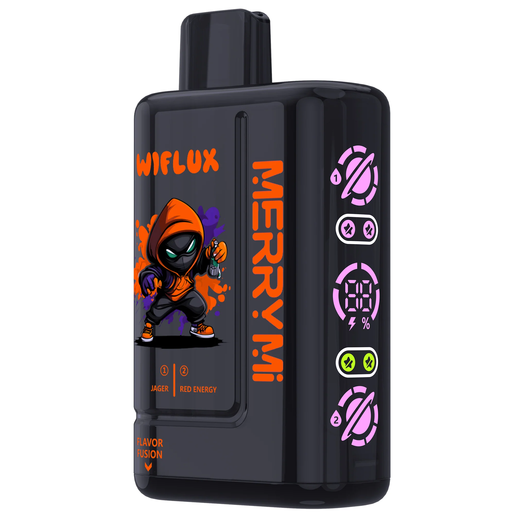 MerryMi WIFLUX 24K ładowalny jednorazowy e-papieros (wszystkie smaki)
