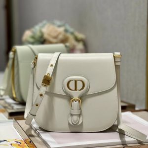 Bobby Frame Bag Black/Brown/White/Greige For Women 8in/20cm M9333UMOF_M9001:1High-quality replica