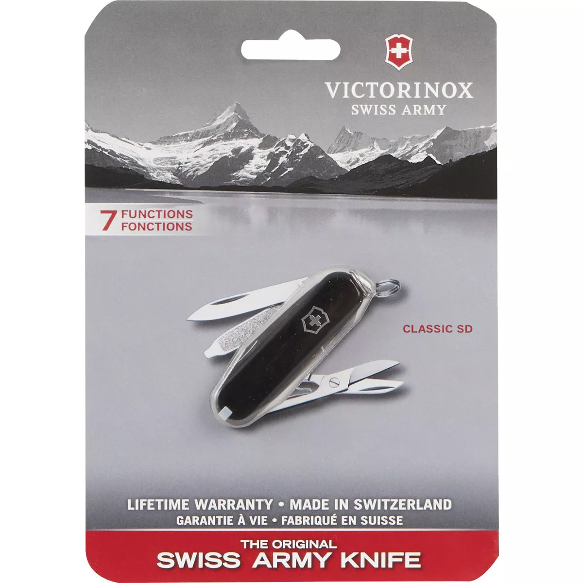 Victorinox Classic 6-Function 2-1/4 In. Black Swiss Army Knife