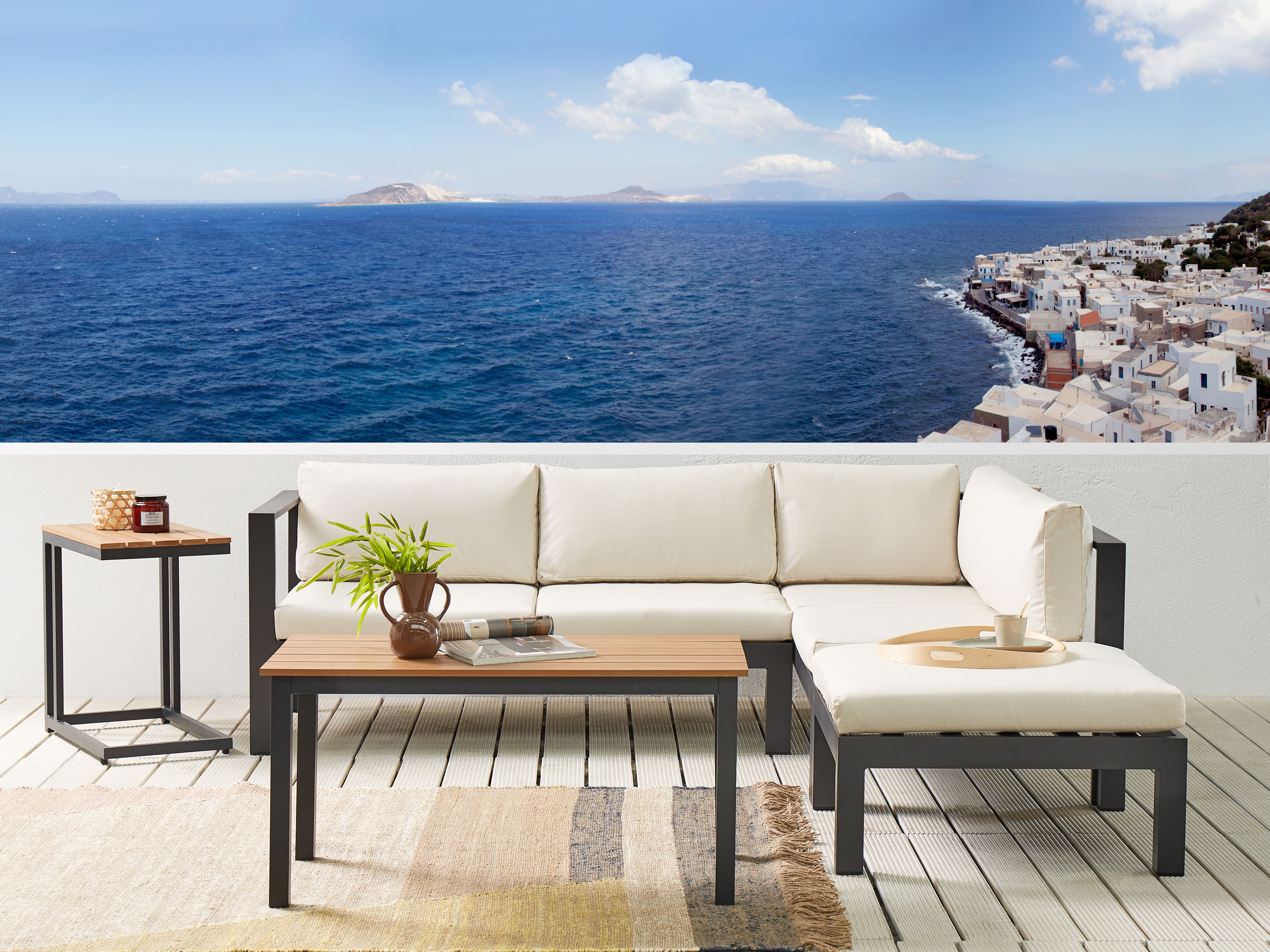 Outdoor Cushion Cover Set MESSINA Beige