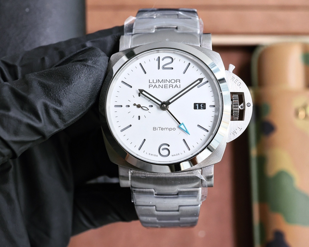 Panerai Luminor Quaranta BiTempo PAM01367(1:1 replica) - Elite Watch Atelier