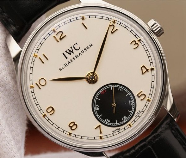 Replica IWC ZF Portuguese IW545405 White   Black Dial A6498 - Top club
