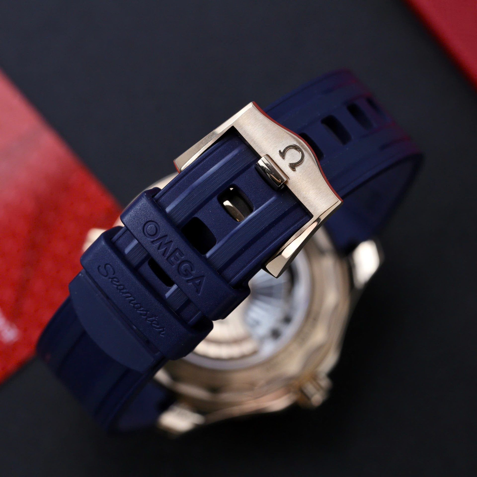 Omega Seamaster Diver 300M Good Imitation Watches Blue Dial Rubber Strap VS Factory 42mm - Top club