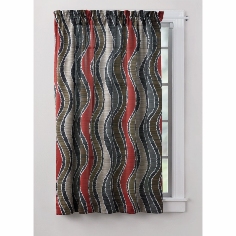 Wave Room-Darkening Panels - MIDNIGHT VELVET CATALOG