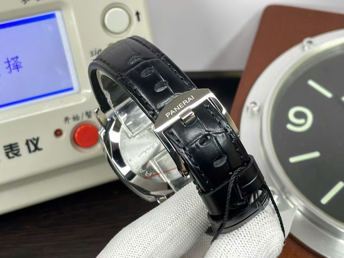 Panerai Knock Off Watches Luminor Due PAM1387 Black Leather Strap VS Factory 42mm - Top club