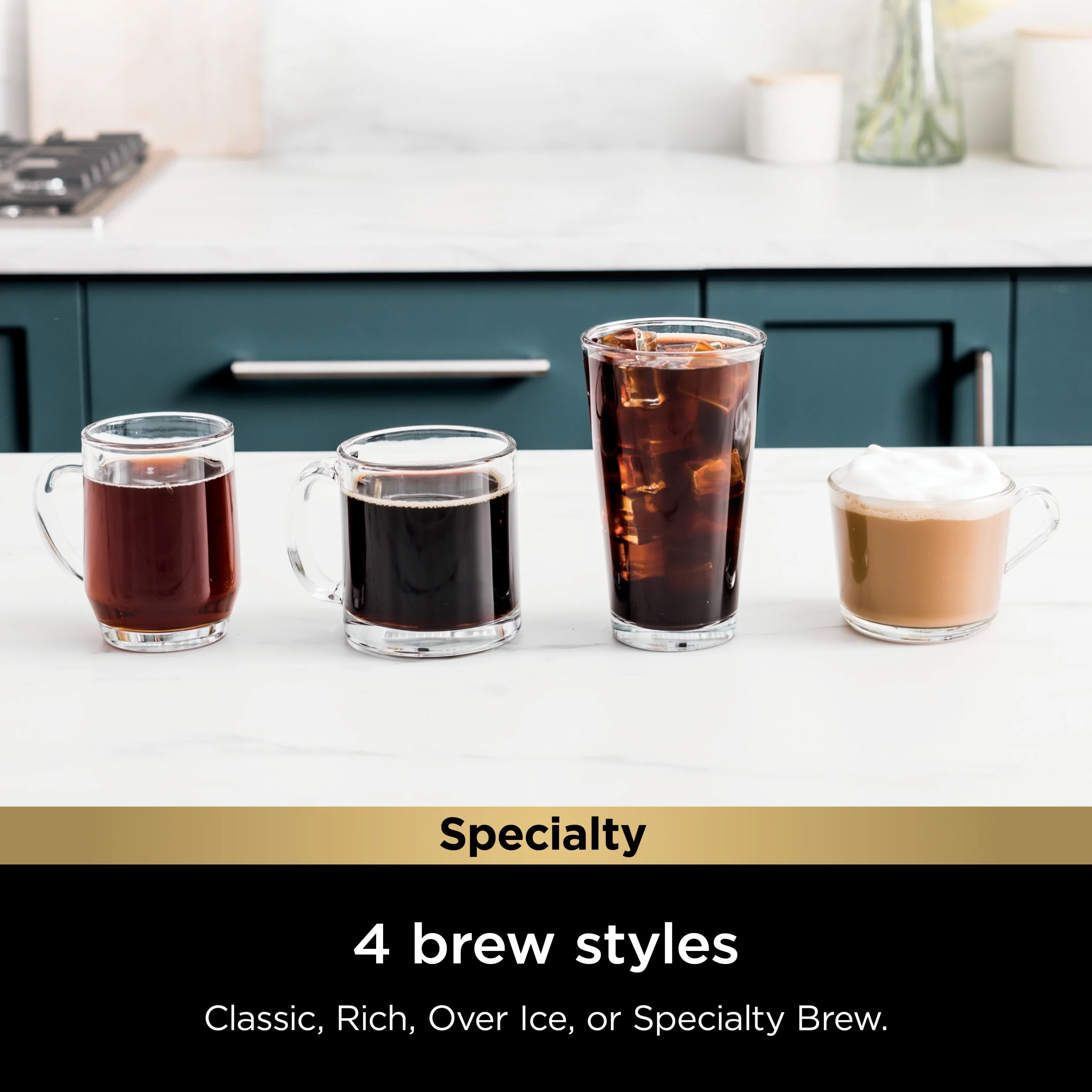 Ninja Single Serve Pods & Grounds Specialty Coffee Brewer, 4 Brew Styles, Gray, PB050 - Image 5