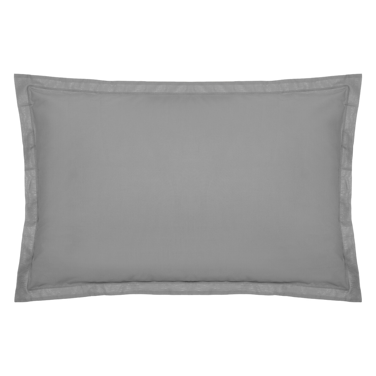 Pillowcase, cotton Grey, 50x70 cm