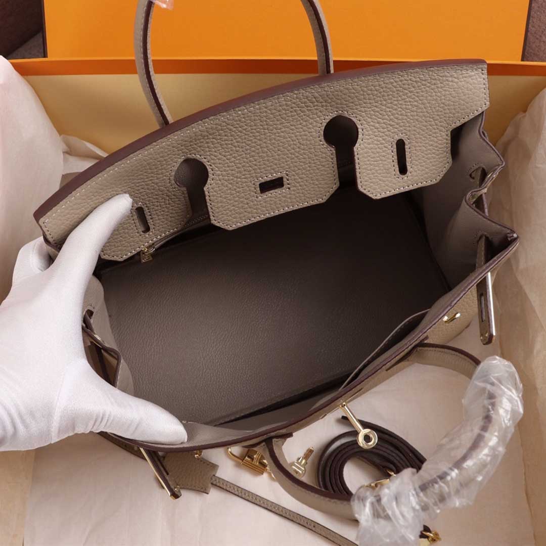 Replica Hermes Aaa-Birkin 25/30/35 Bag Beige/Orange/Navy1:1High-quality replica