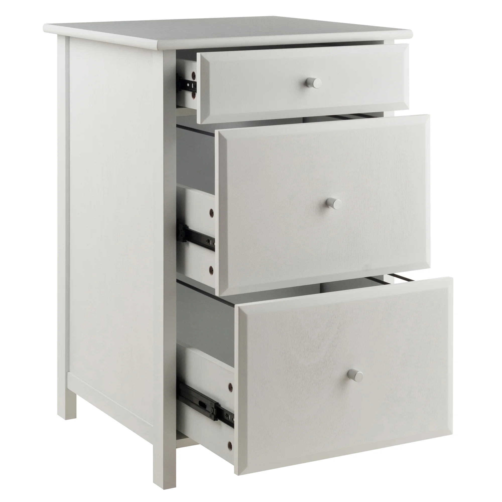 Winsome Delta Home Office File Cabinet, White Finish