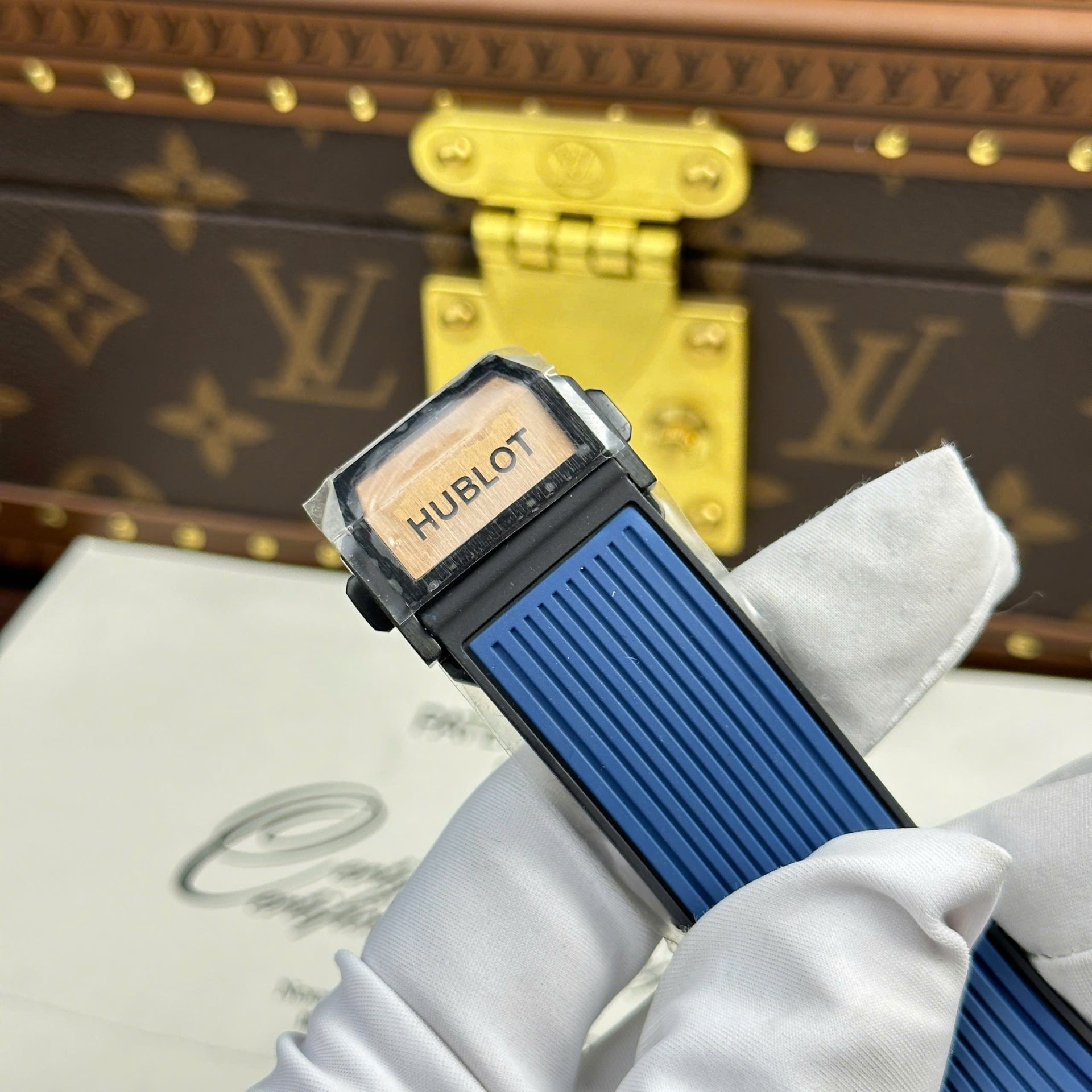 Hublot Spirit Of Big Bang King Gold Replica 11 Watch Dial Blue BBF Factory 42mm - Top club