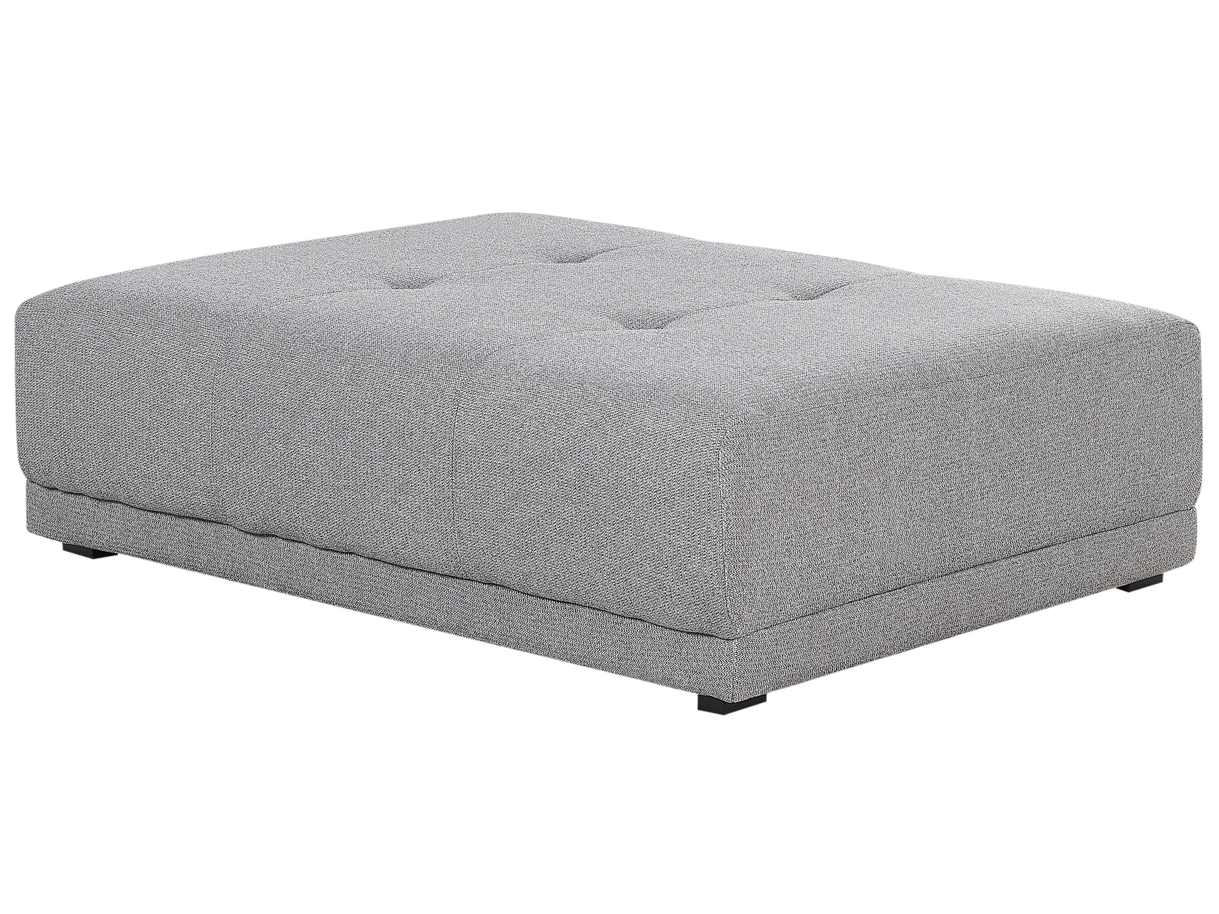 Ottoman TORPO Fabric Grey