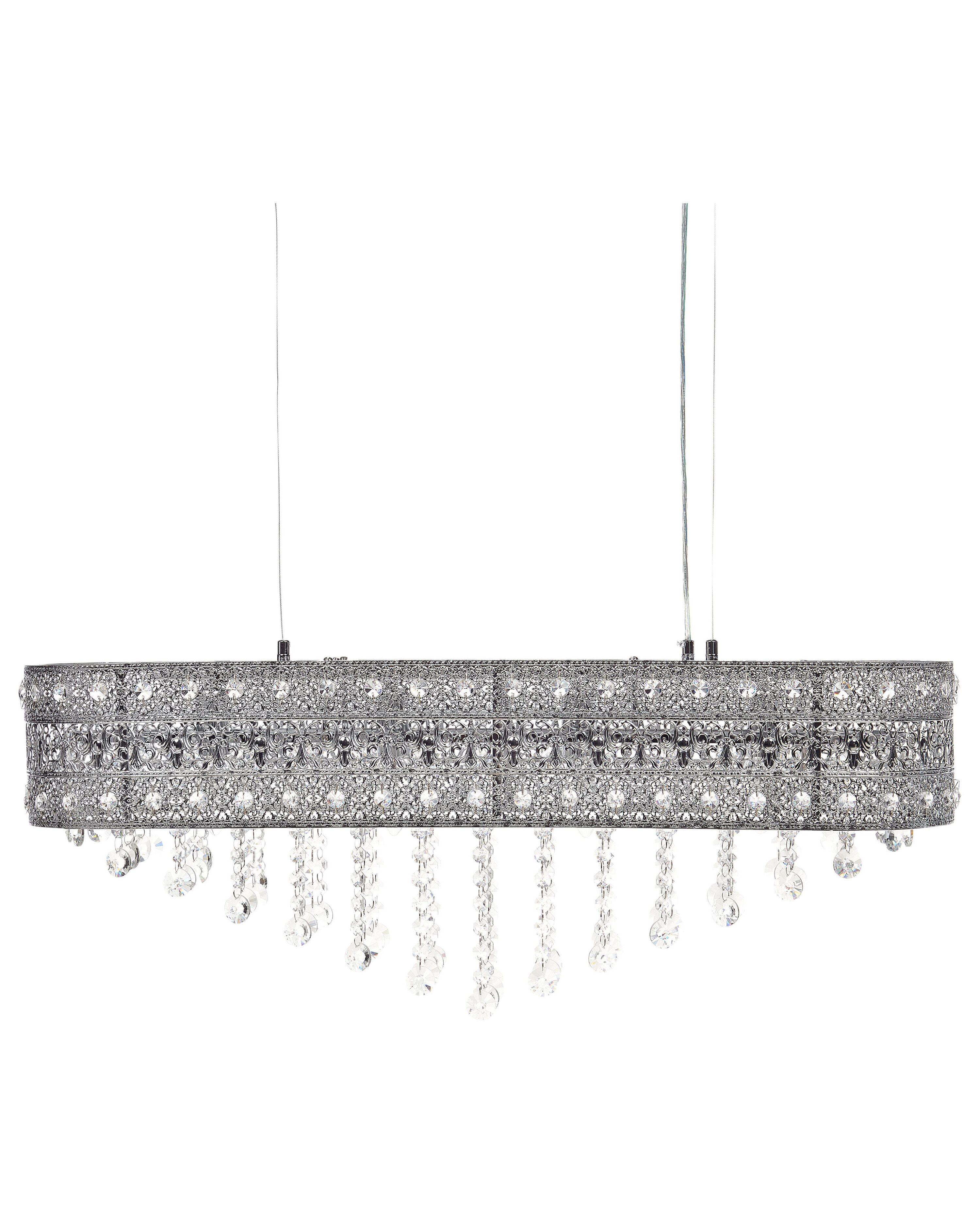 Chandelier BELELLE Crystal Silver