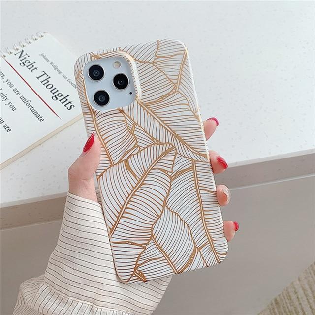 Golden Leaf iPhone Case - Wholesale & Influencer