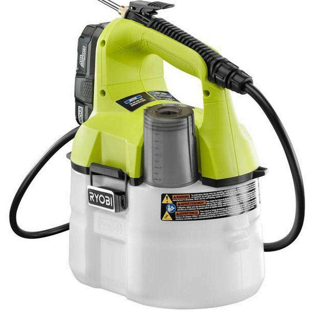 RYOBI ONE+ 18-Volt Lithium-Ion Cordless Chemical Sprayer - Image 3 RYOBI ONE+ 18-Volt Lithium-Ion Cordless Chemical Sprayer - Image 3