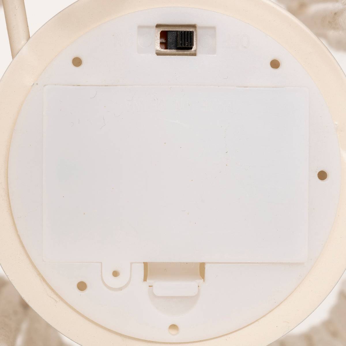 LED Lamp Battery "Oda" White, H.17 cm