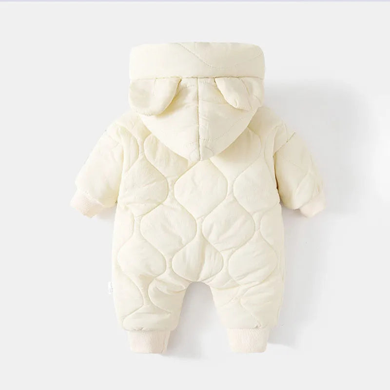 FuzzyFriends | Cartoon Beer Winter Romper