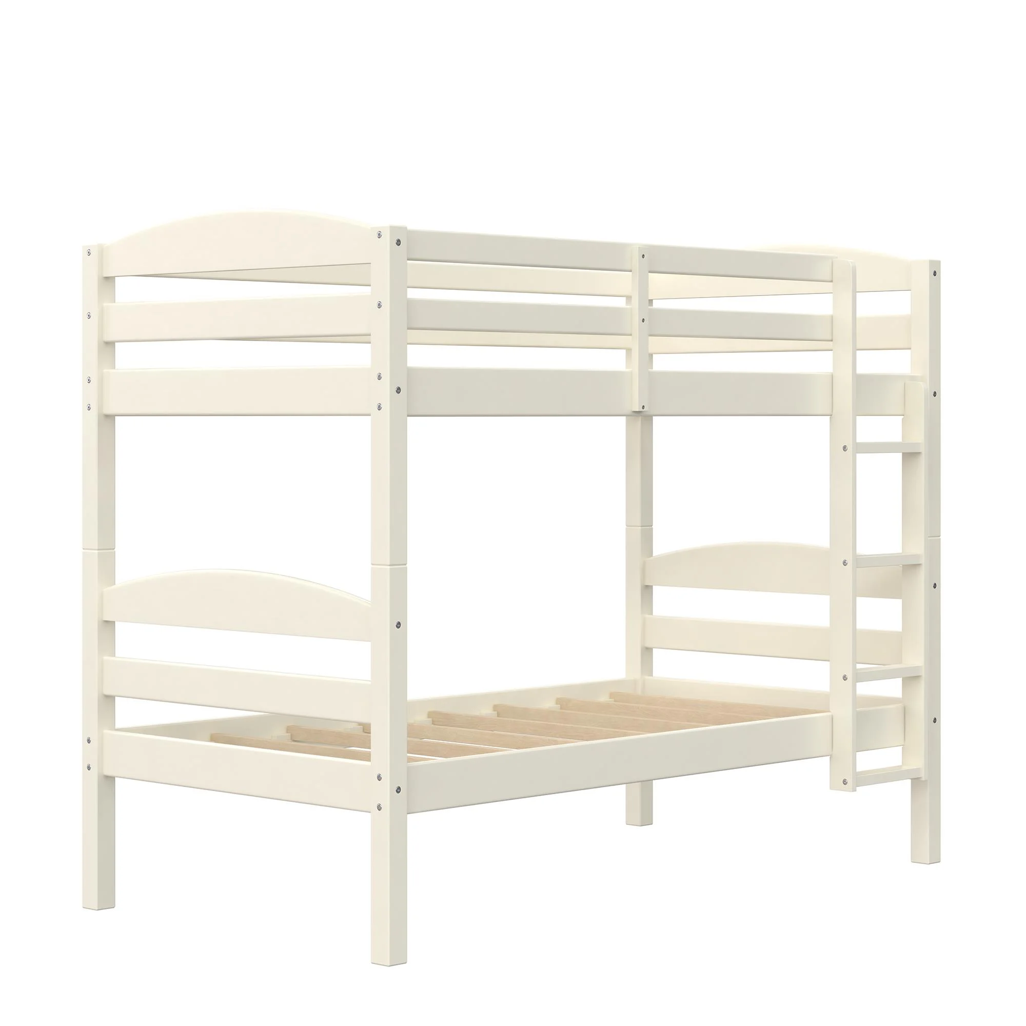 Better Homes & Gardens Leighton Solid Wood Twin-over-Twin Convertible Bunk Bed, Vanilla - Image 10