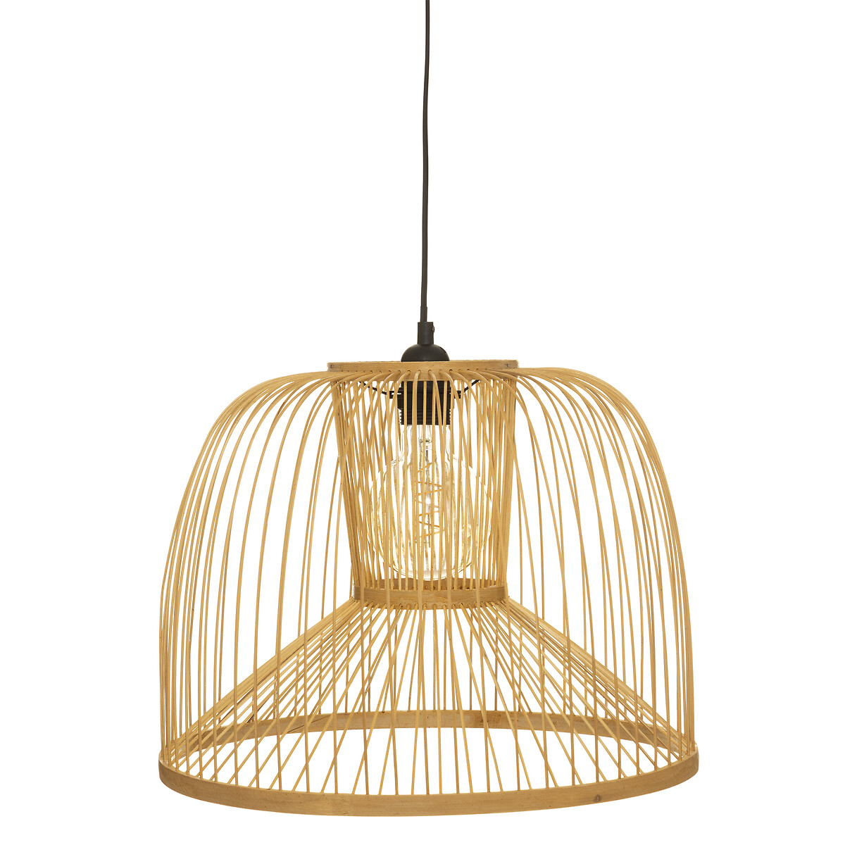 Suspension lamp "Amy" Bamboo, D.38 cm