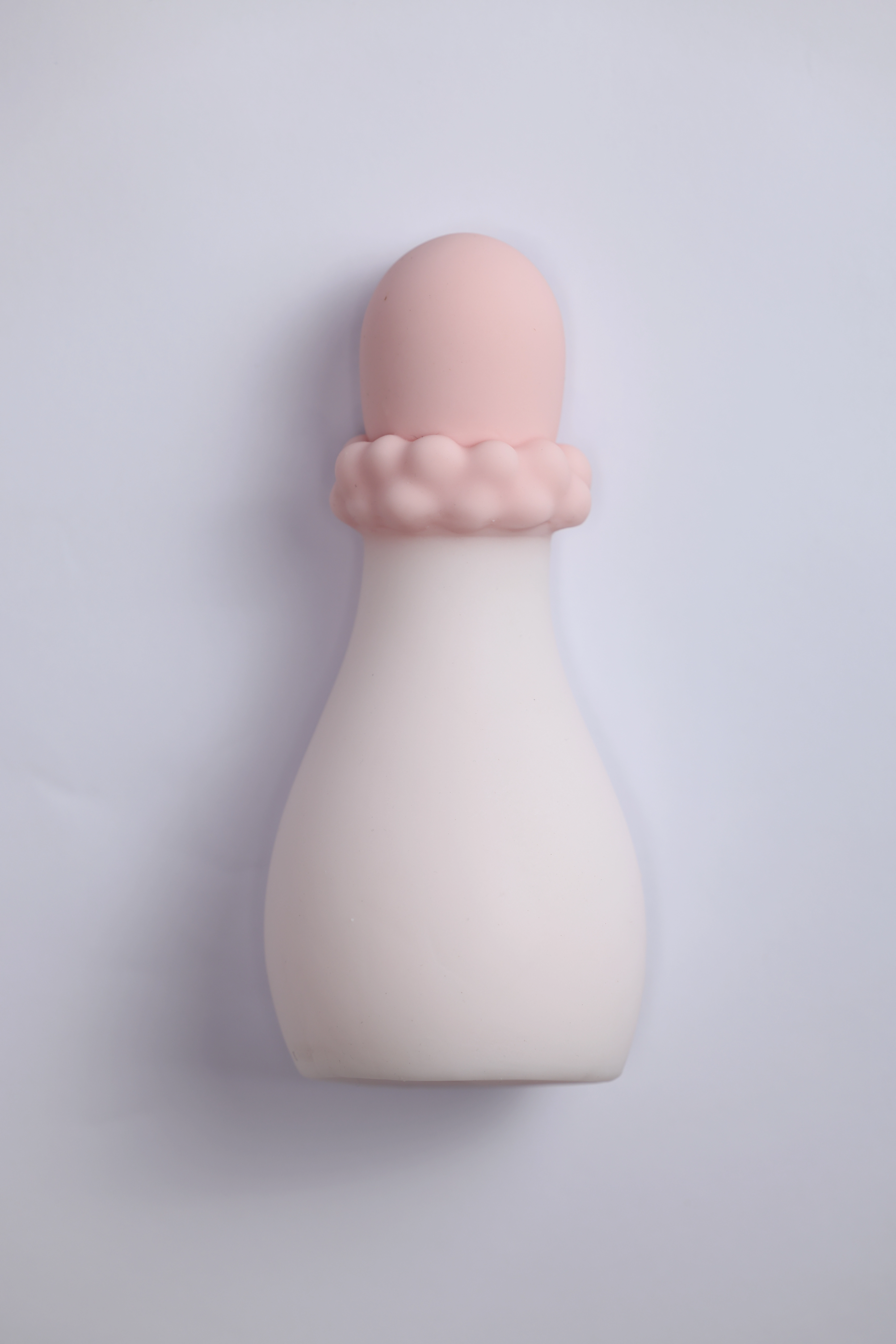 Dr.YUU white twin inertia male masturbator SKU with soft elastic TPE and motion design