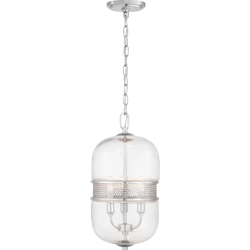 P500156-015-Progress Lighting-Cayce - Pendants Light - 3 Light - Globe Shade in Bohemian and Luxe and Mid-Century Modern style - 9 Inches wide by