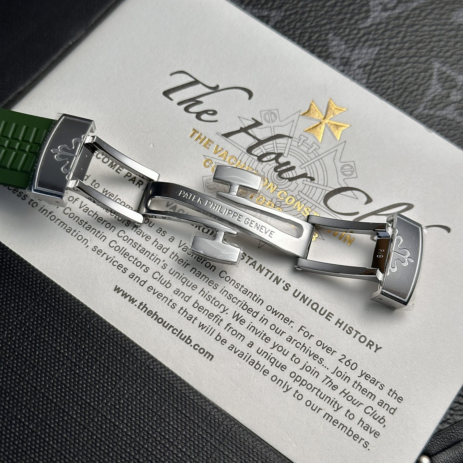 Patek Philippe Aquanaut 5168G Replica Watch Green Factory 3K 42.2mm - Top club