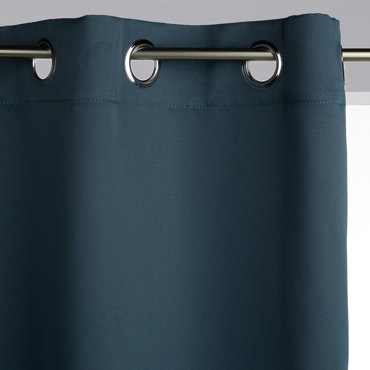 Set of 2 blackout curtains teal blue, 135x240 cm