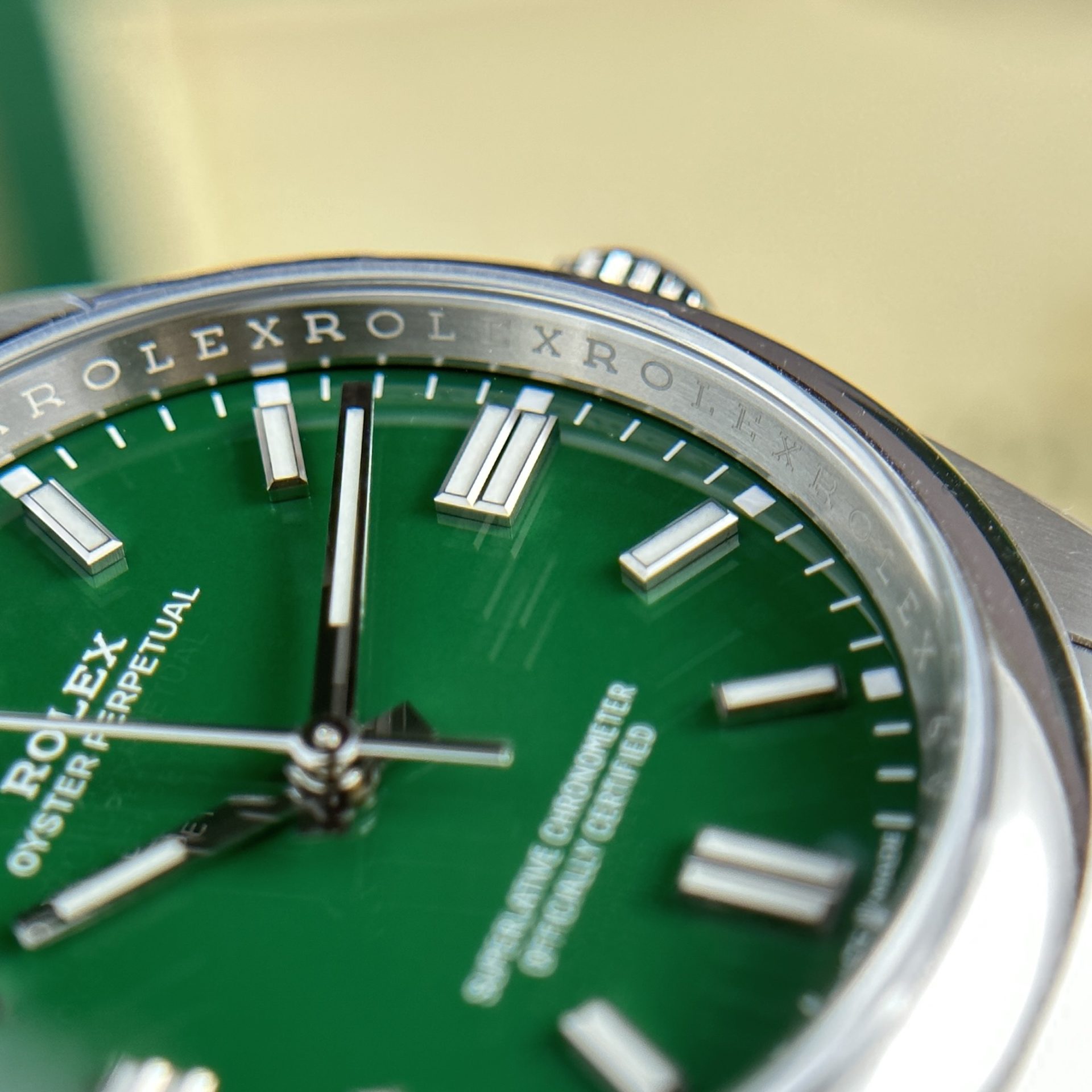 Rolex Replica Watch Oyster Perpetual 126000 Green Dial Clean Factory 36mm - Top club