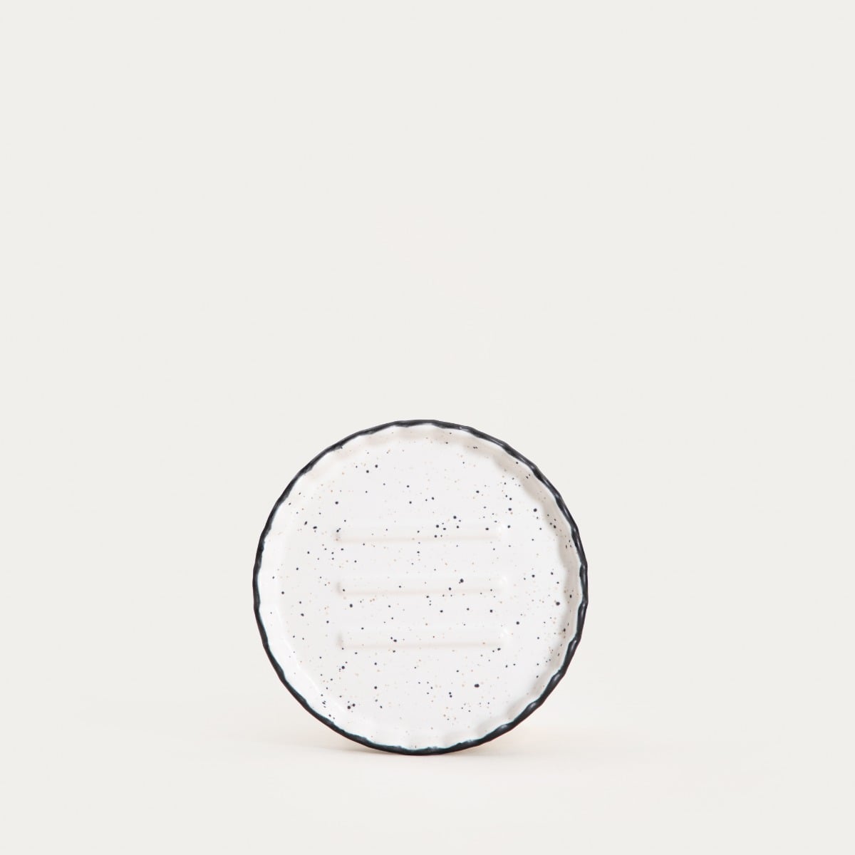Mydelniczka SCALLOP ceramiczna 11x2,3 cm