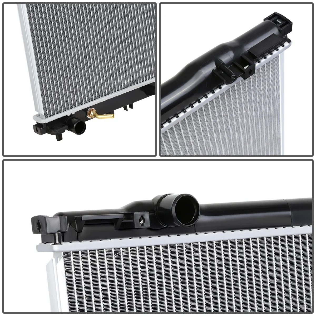 DNA Motoring OEM-RA-2585 Aluminum Radiator For 2003-2006 Sorento 3.5L AT 04 05 - Image 4