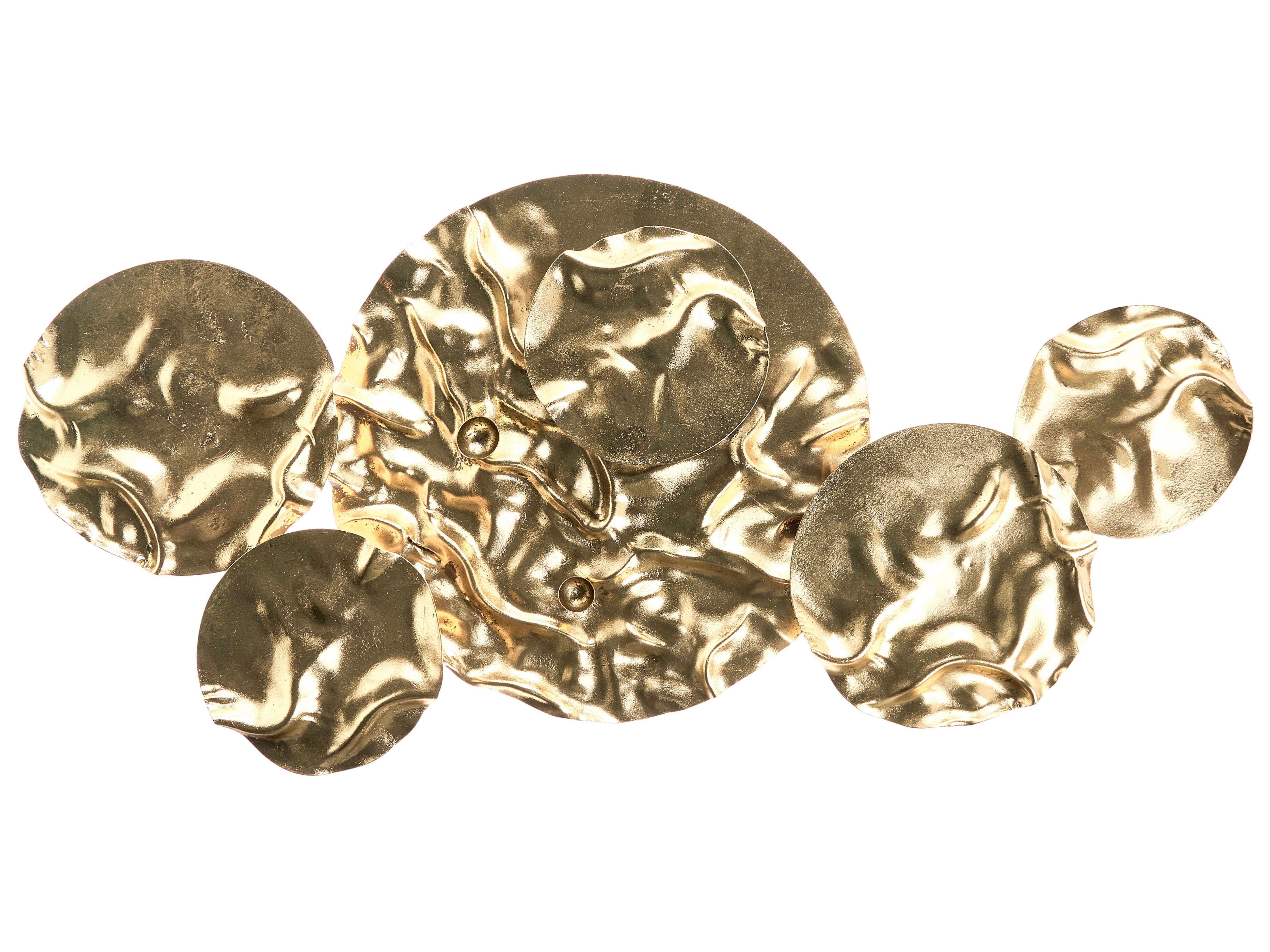 Wall Decor CALRY Metal 43 cm Gold