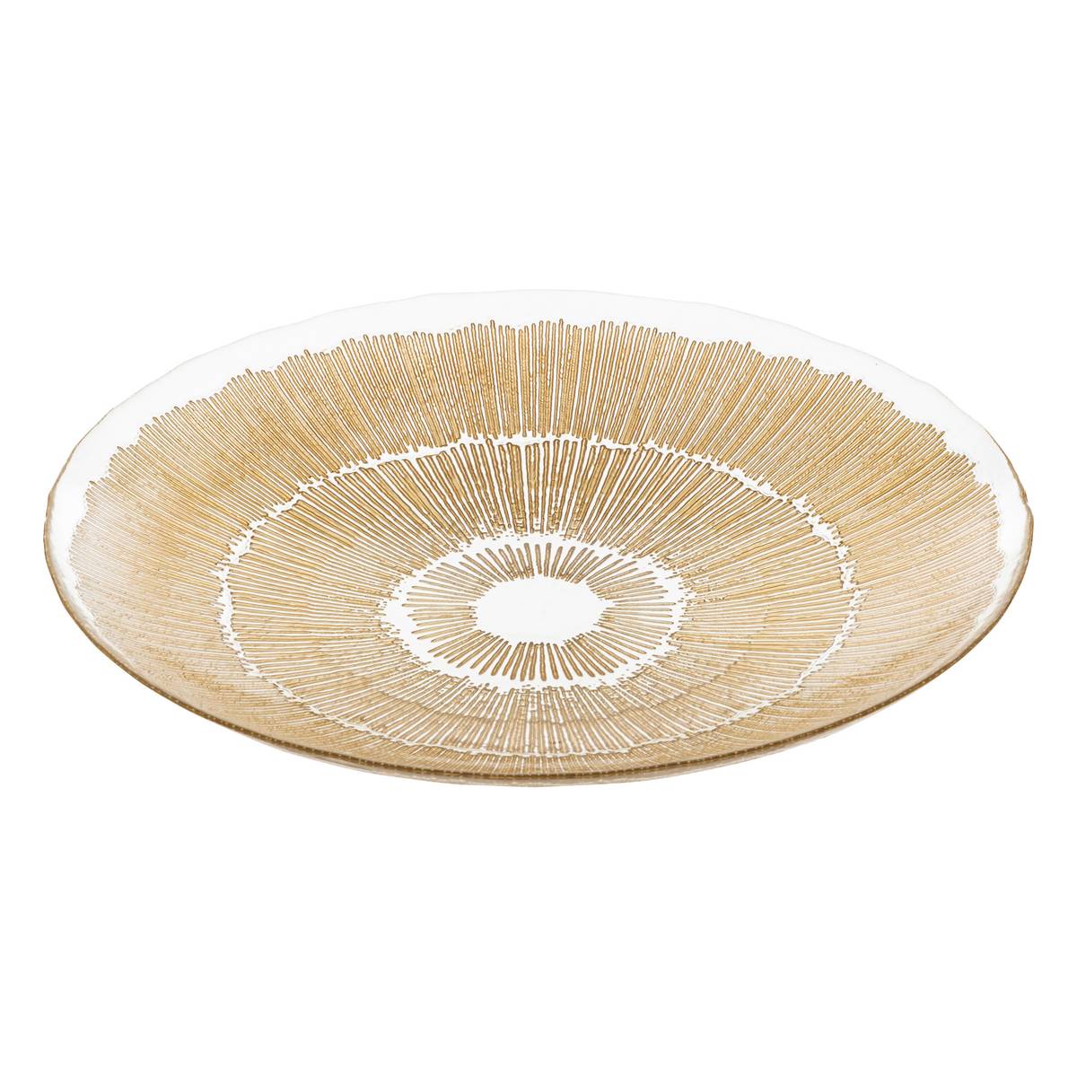 Dish "Celeste" Gold, D.40 cm