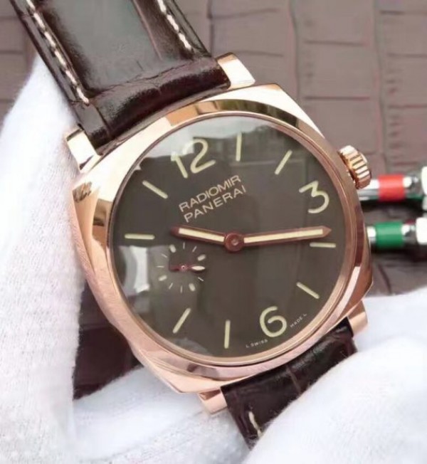 Replica Panerai XF PAM513 Brown Leather Strap P.999 - Top club